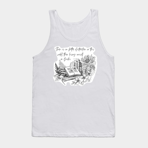There is no better distraction - Shadowhunters Tank Top by Sophie Elaina